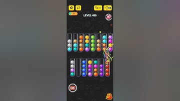 Ball sort puzzle game level-490