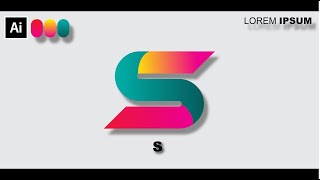 Create A Gradient Logo In Adobe Illustrator Tutorial Modern Logo With Inaa Graphics