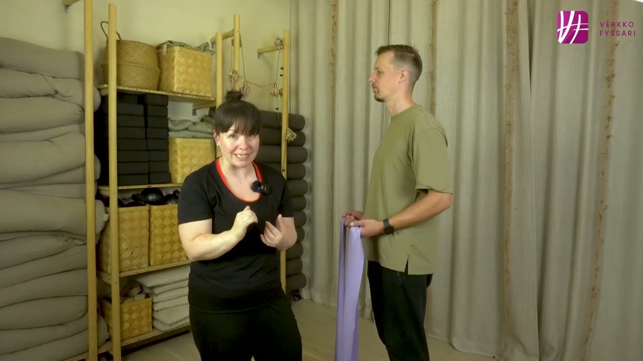 Eteenpäin työntynyt olkapää ja korjaava liike