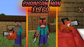 Chainsaw Man Addon/Mod For Minecraft PE!! | (1.19+)
