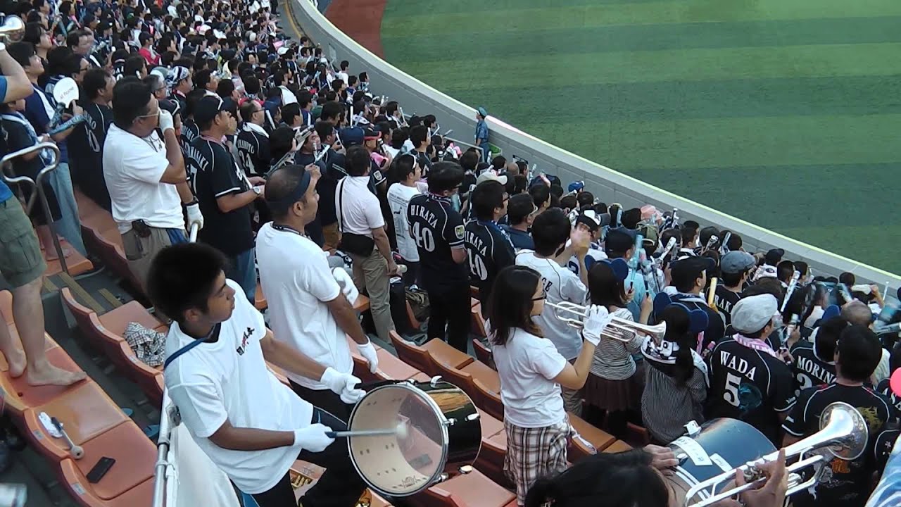 2013/9/21 横浜スタジアム 中日ドラゴンズ応援風景　チャンステーマ