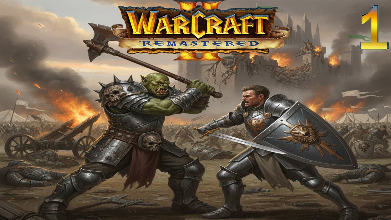 SWAG Plays WarCraft 2 Remastered Orc Campaign Tides of Darkness Ep 1