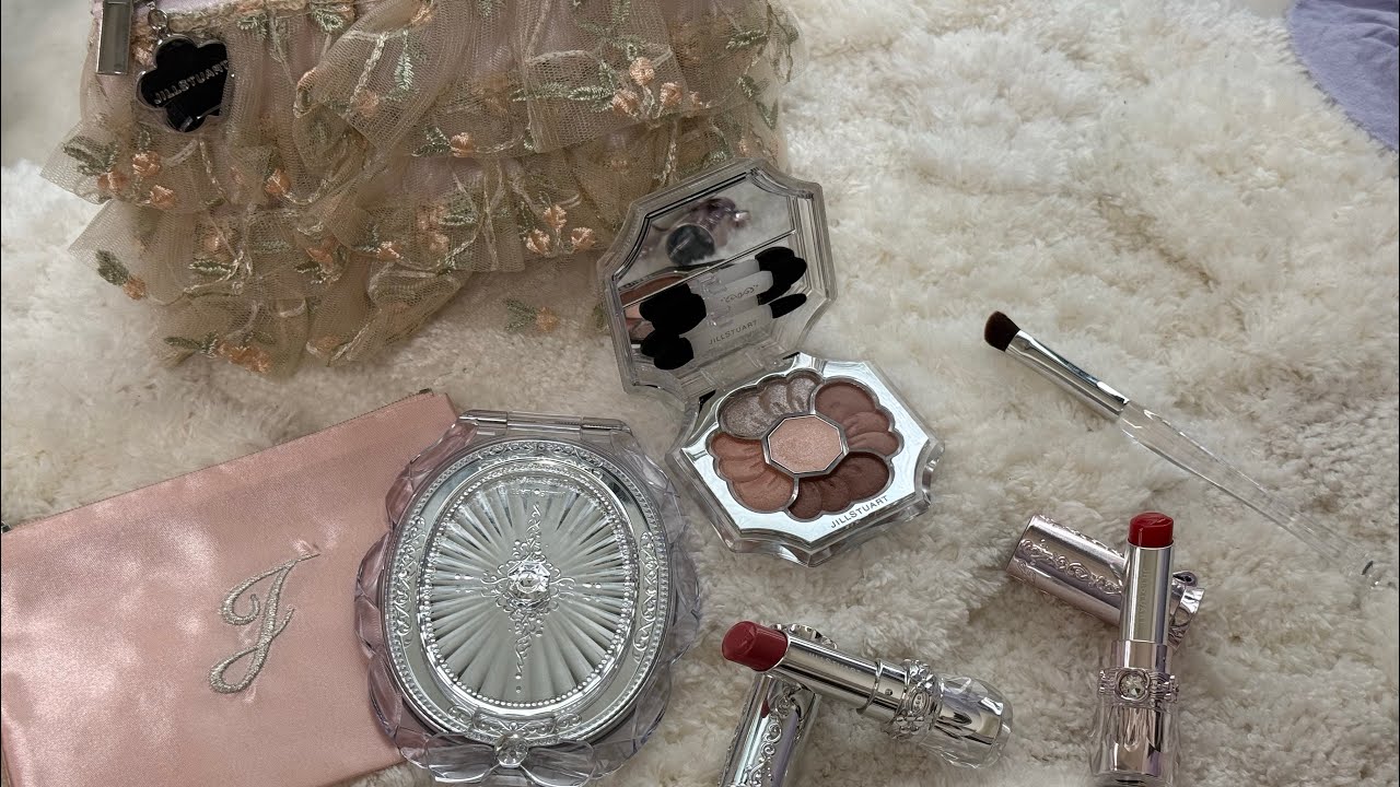 🌷JILLSTUART beauty haul 2026 🌷Disney Flagship Store Tokyo vlog