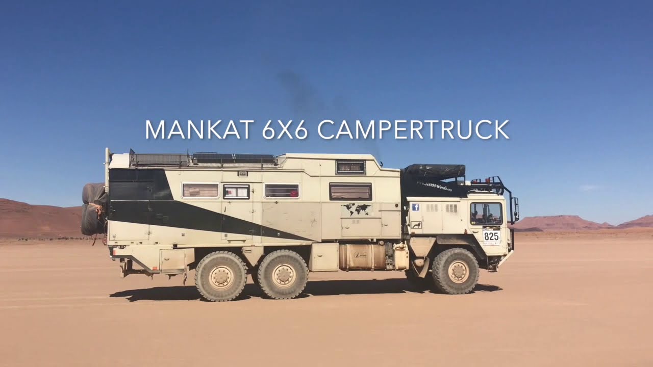 afvisning yderligere sofistikeret MAN KAT 1A1 6x6 RV campertruck, Our independent way of life | Dimensions &  Specs of our truck. - YouTube