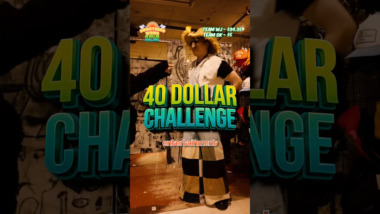 $40 DOLLAR CHALLENGE IN TORONTO #somethingwongshow #fyp #toronto #funny #streetinterview