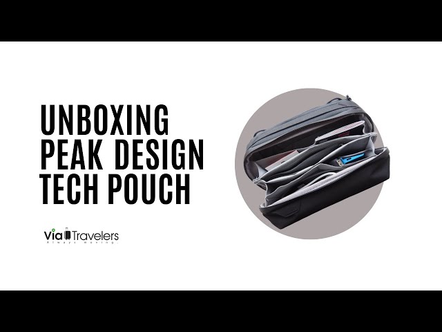 Peak Design Travel Tech 2L Pouch (Charcoal) BTP-CH-2 B&H Photo