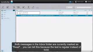 How To Mark Message in RoundCube
