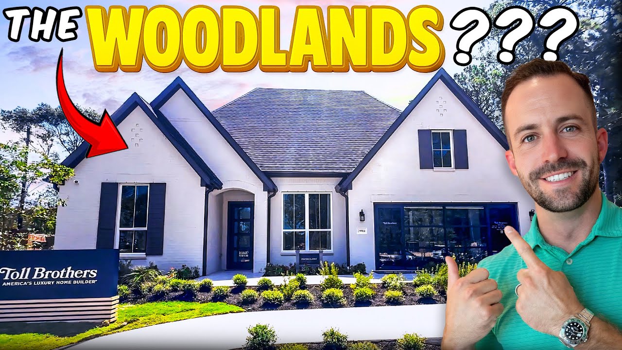 The Woodlands TX - Inside BRAND NEW HOMES Starting At $400k!