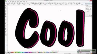 How to dress up a font in FlexiSIGN