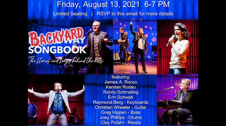 Neighborhood Backyard Songbook Live August 13, 2021