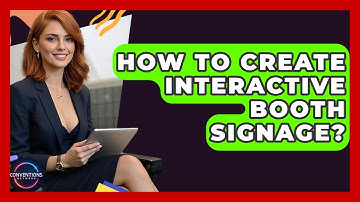 How To Create Interactive Booth Signage? - Conventions Network