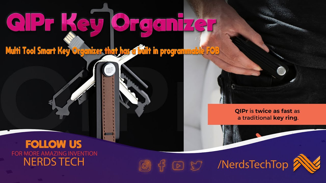 AMAZING ⚡ QIPr Key Organizer The way to keep your keys