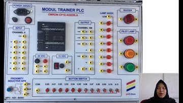 PLC OMRON CP1E Rangkaian DOL dengan Aplikasi CX-Programmer Versi 9.5 (Jobsheet 1)
