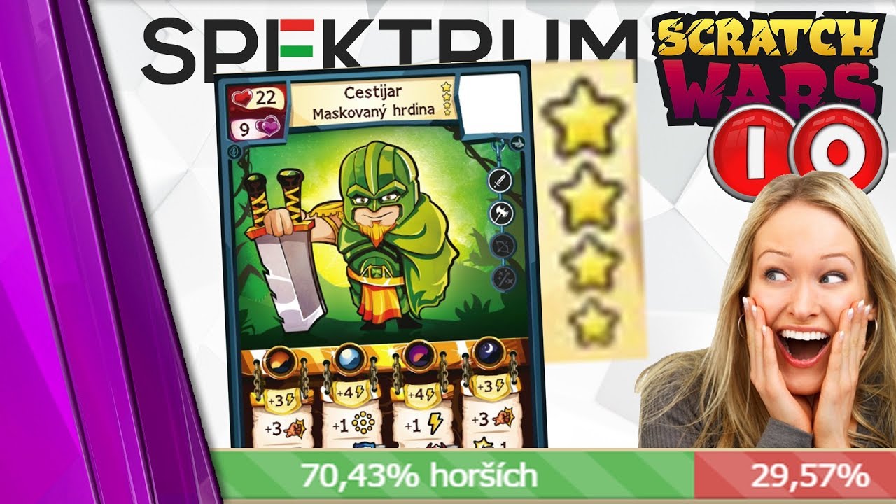 Scratch Wars - UNBOXING 10# - Mega luxusní hrdina ! ! - YouTube