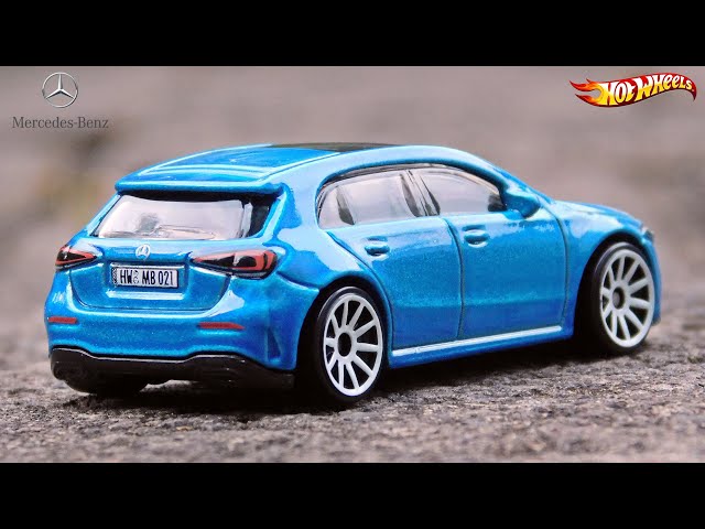 Hot Wheels '19 Mercedes-Benz Classe A – HW Hatchbacks 2/5, Giallo, Mattel 2022, Modellino Scala Ridotta