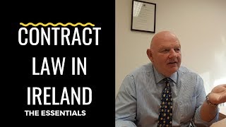 Contract Law in Ireland-the Essentials