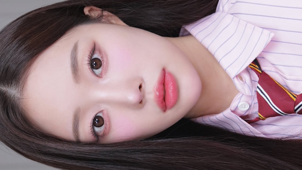 또렷하고 청순한 아이돌 메이크업이 파데프리라고?!🤍🩷ㅣMINCARONG