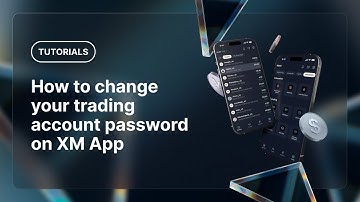 How to change your trading account password on XM App