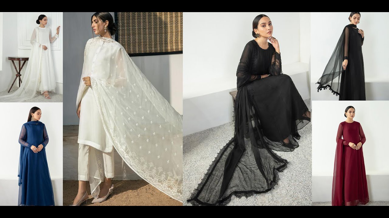 Baroque Collection 2021 | Baroque Chiffon 2021 | Chiffon Dupatta Designs | Dupatta Style