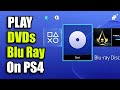 How to play Blu Ray and DVDs on the PS4 | (Control Options & More!)