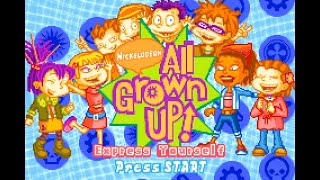 Game Boy Advance Longplay [356] All Grown Up!: Express Yourself (US)