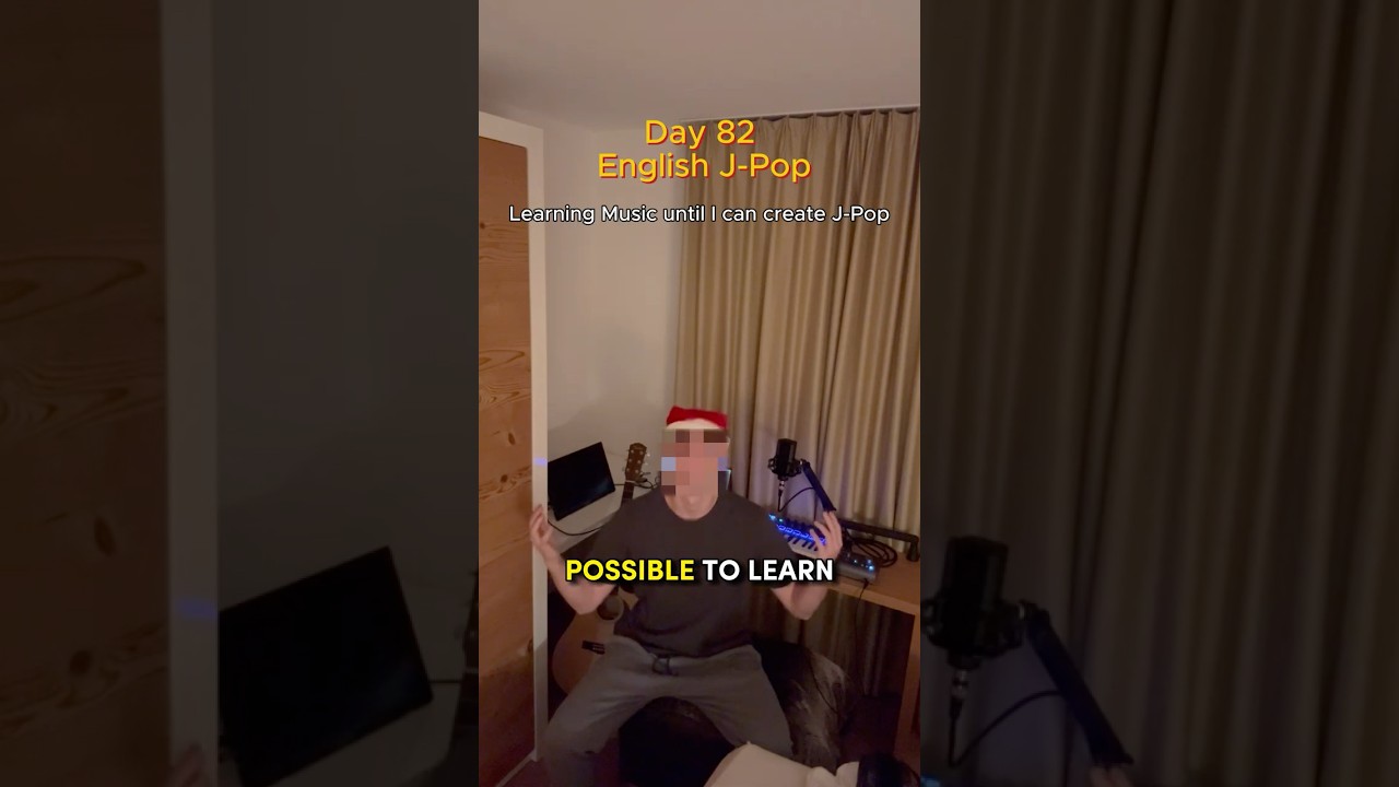 Can You Learn Music From J-Pop? | Learning to make English J-Pop | Day 82