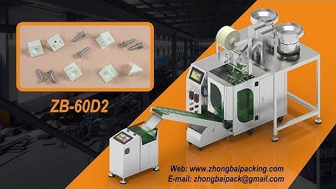 Automatic Counting Packing Machine | Small Parts Packing Machine