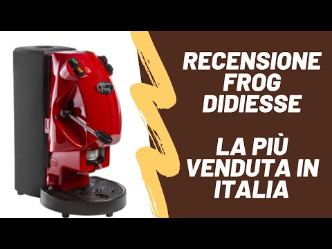 Review of Frog Didiesse  Caffè Borbone coffee pod machine - Pros