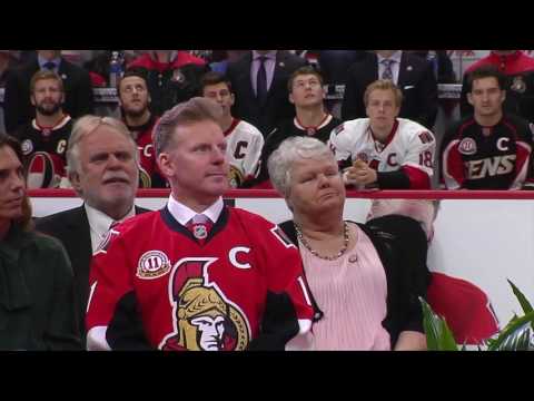 Alfie Jersey Retirement - Full Ceremony