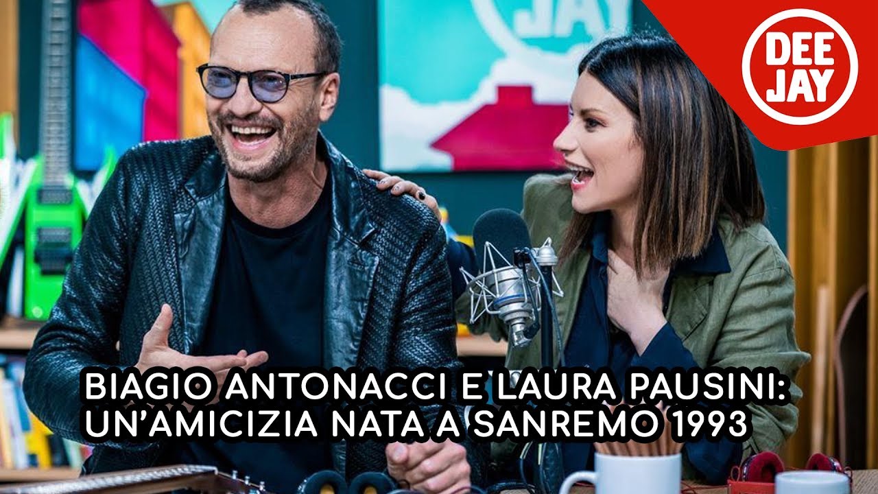 Laura Pausini e Biagio Antonacci un'amicizia nata a Sanremo 1993 con un telegramma YouTube Laura Pausini e Biagio Antonacci un'amicizia nata a Sanremo 1993 con un telegramma YouTube