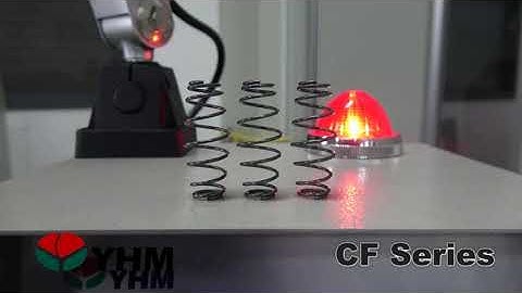 CNC Compression Spring Machine CF-330-W.D 1.2mm-Variable pitch spring-147ppm-YHM