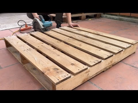 Woodworking Project That SHOCKED Professional Recyclers! Pallet to Garden Furniture