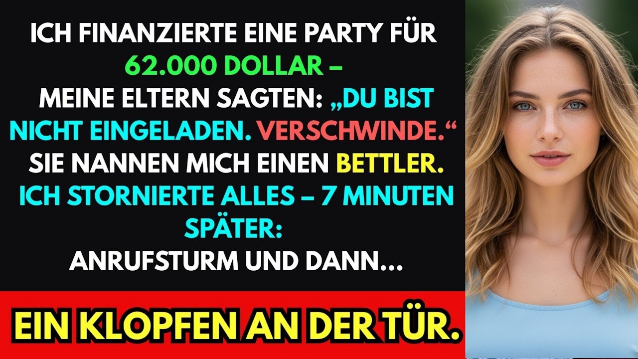 Demütigung auf meiner $62000-Party: Meine Eltern verstießen mich–Was danach geschah schockierte alle