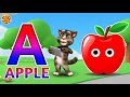 Phonics Song 2 with TWO Words in 3D - A For Airplane - ABC Alphabet Songs with Sounds for Children