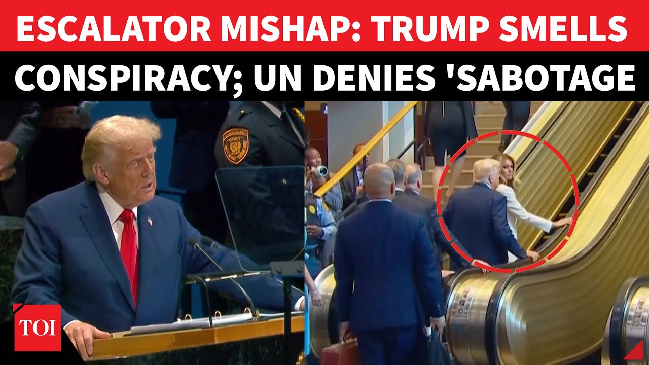 ‘Rubbish Excuse’: Trump Lambasts UN After Escalator & Teleprompter Glitches; US Seeks Probe