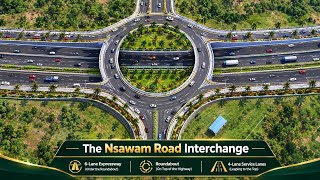 Maripoma Begins Mega Structure Works On The Nsawam Road Interchange. 10 Lane Ofankor Nsawam Road
