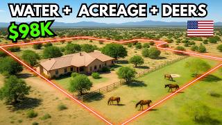 The Cheapest RANCHES For SALE in America Right Now! (w Acreage)