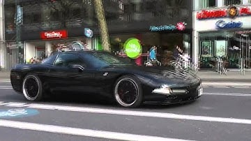 Corvette C5 w/modified exhaust Rev´s & Acceleration
