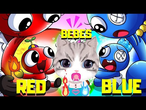 BABY BLUE Y BABY RED SON HERMANOS!!! | NO SE LLEVAN BIEN HIELO Y FUEGO | El Mundo de Rea