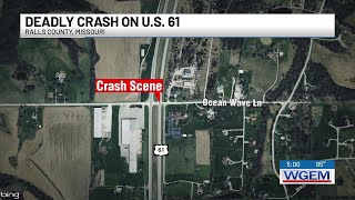 Ralls County crash involving wrong-way driver leaves 1 dead, 4 others injured