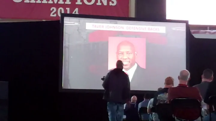 Larry Johnson 2018 Ohio State Football Clinic  Rushmen Drills