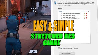 Marvel Rivals - STRETCHED RES GUIDE *2 Easy Methods*