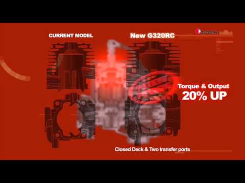 Zenoah G320RC Engine Introduction Video   Davesmotorscom