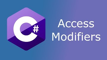 Access modifiers in C#