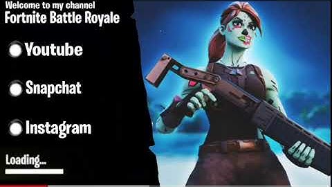 Free FORTNITE intro...(loading screen) No Text!!