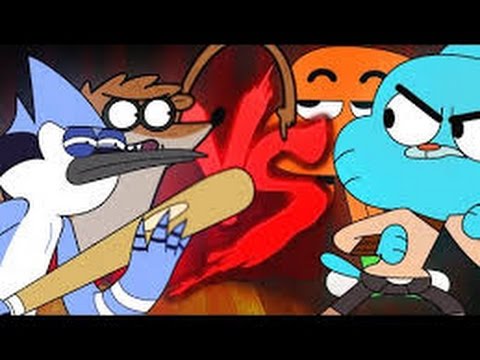 Zuando Youtubers #04 - Mordecai e Rigby VS. Gumball e Darwin (Duelo de Titãs) Part. Moreno