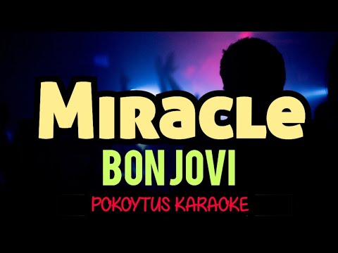 Miracle  Bon Jovi karaoke  karaoke   minusone   lyricvideo