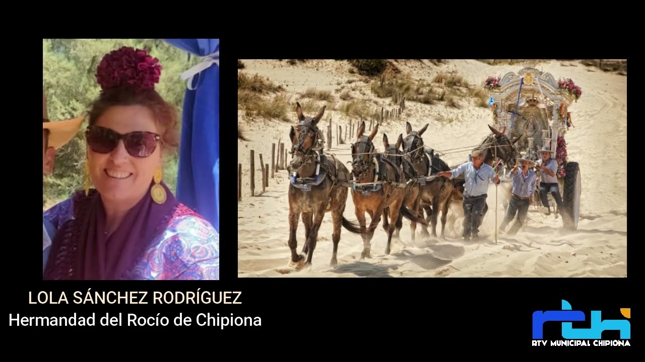 Chipiona en primavera. Campaña para ayudar a el adorno de la Carreta del Simpecado de Chipiona.