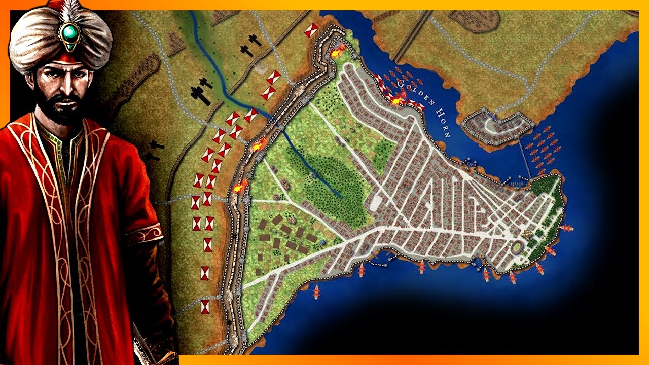 1453 - La Caduta di COSTANTINOPOLI