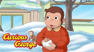 georgevisits asnow festival curious george kids cartoon